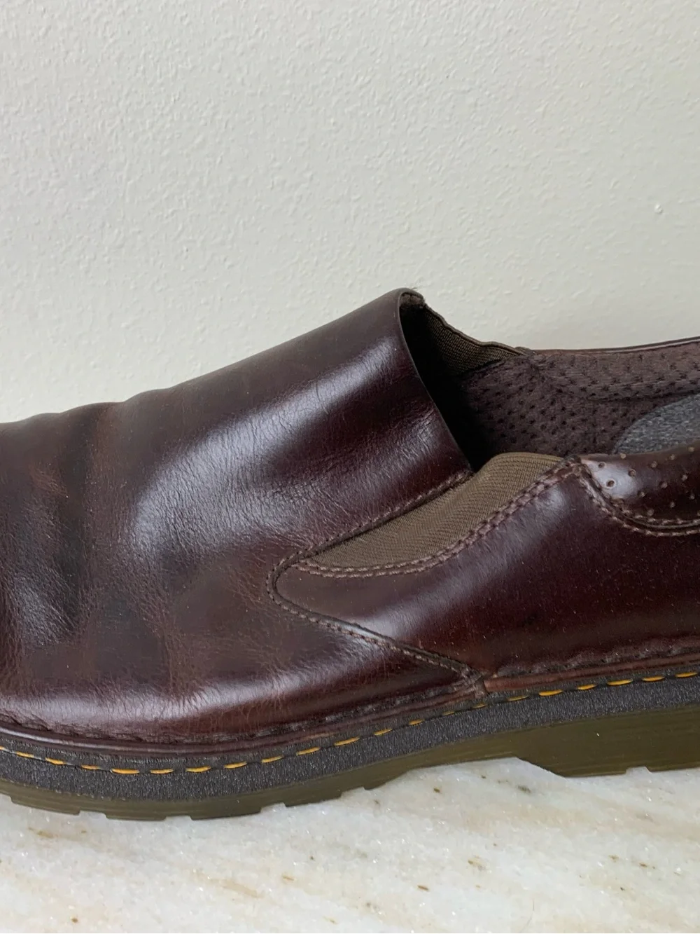 Dr. Martens loafer leather sz 12 men’s Brown “Orson” slip on